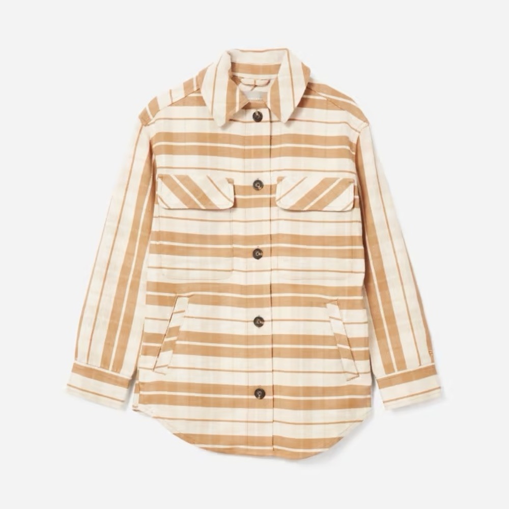Everlane oversized shirt jacket